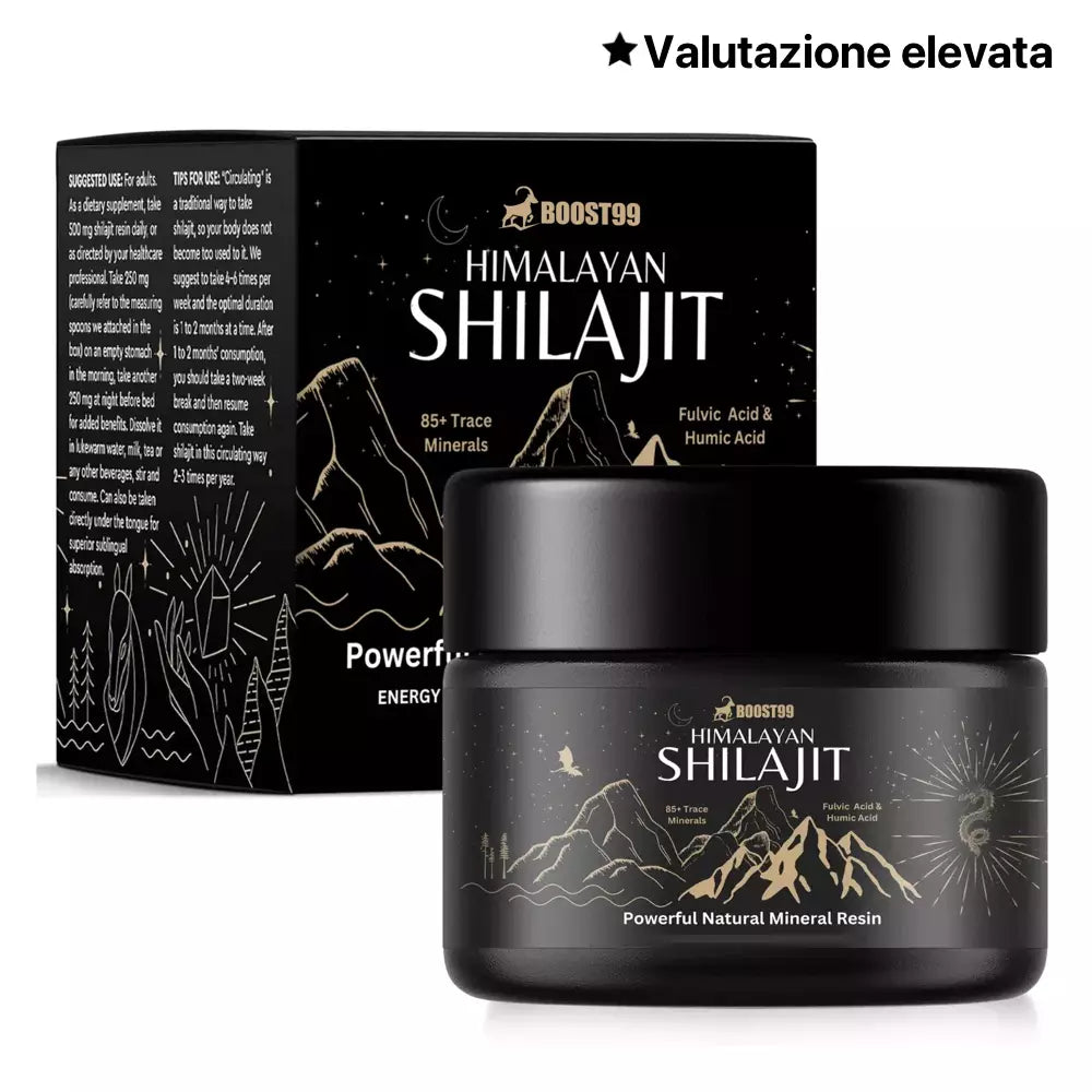 Puro Shilajit dell'Himalaya