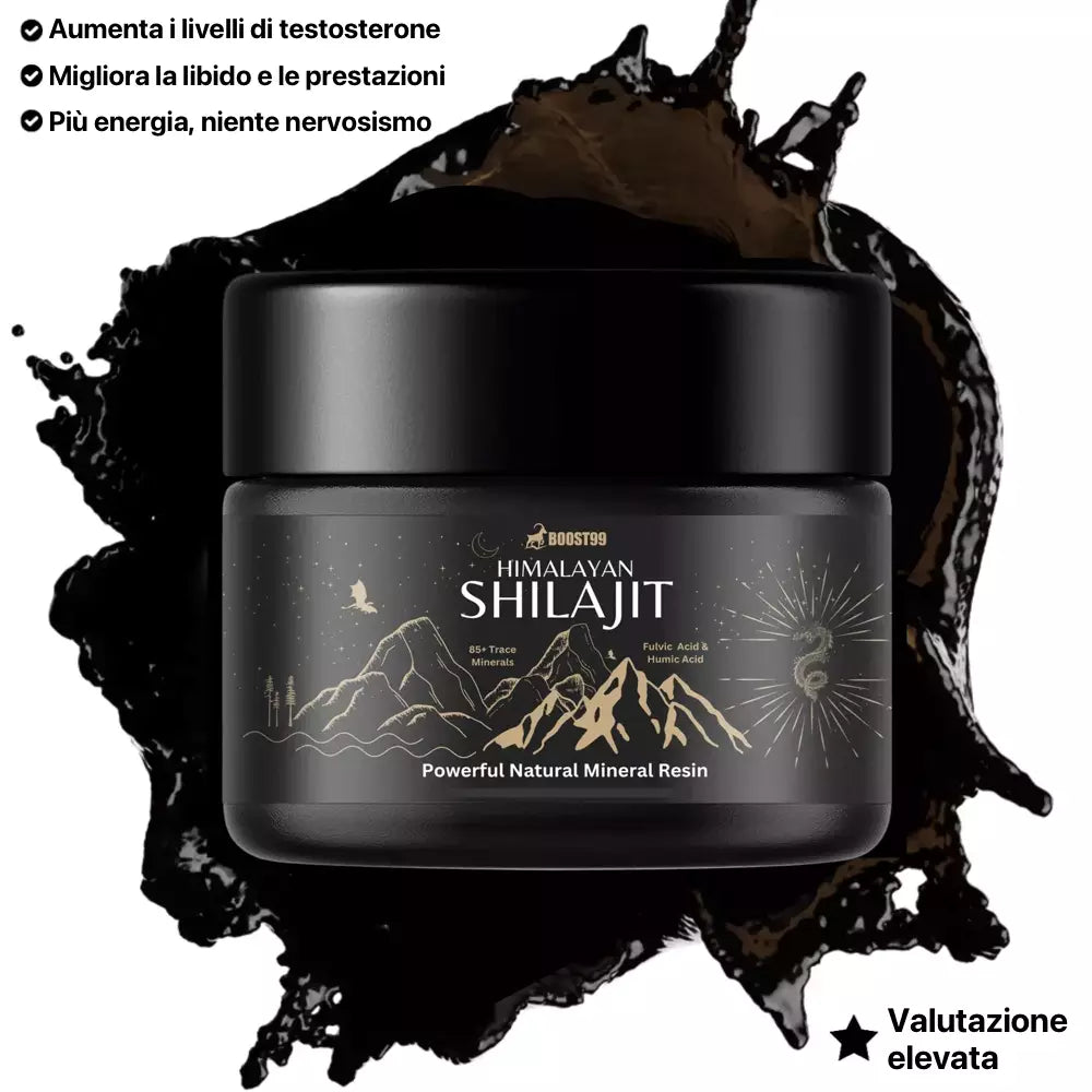 Puro Shilajit dell'Himalaya